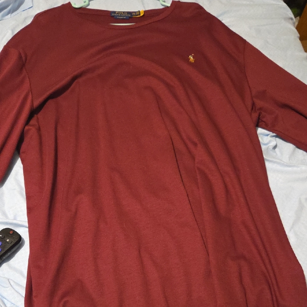 Mens Xxl Polo Soft Cotton Longsleeve